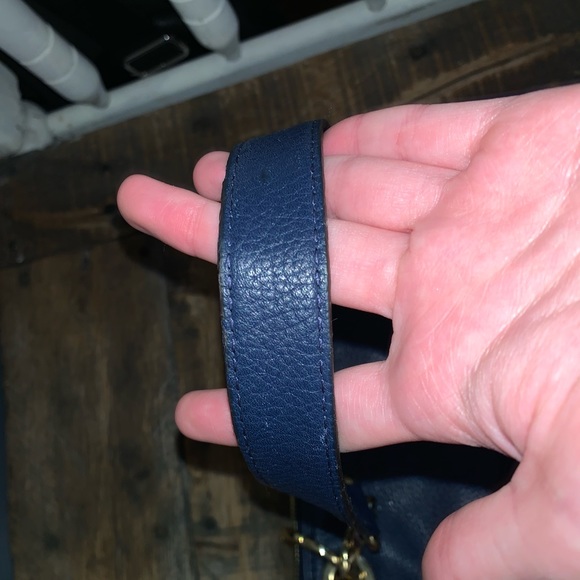 Navy Michael Khors Purse - Picture 4 of 8